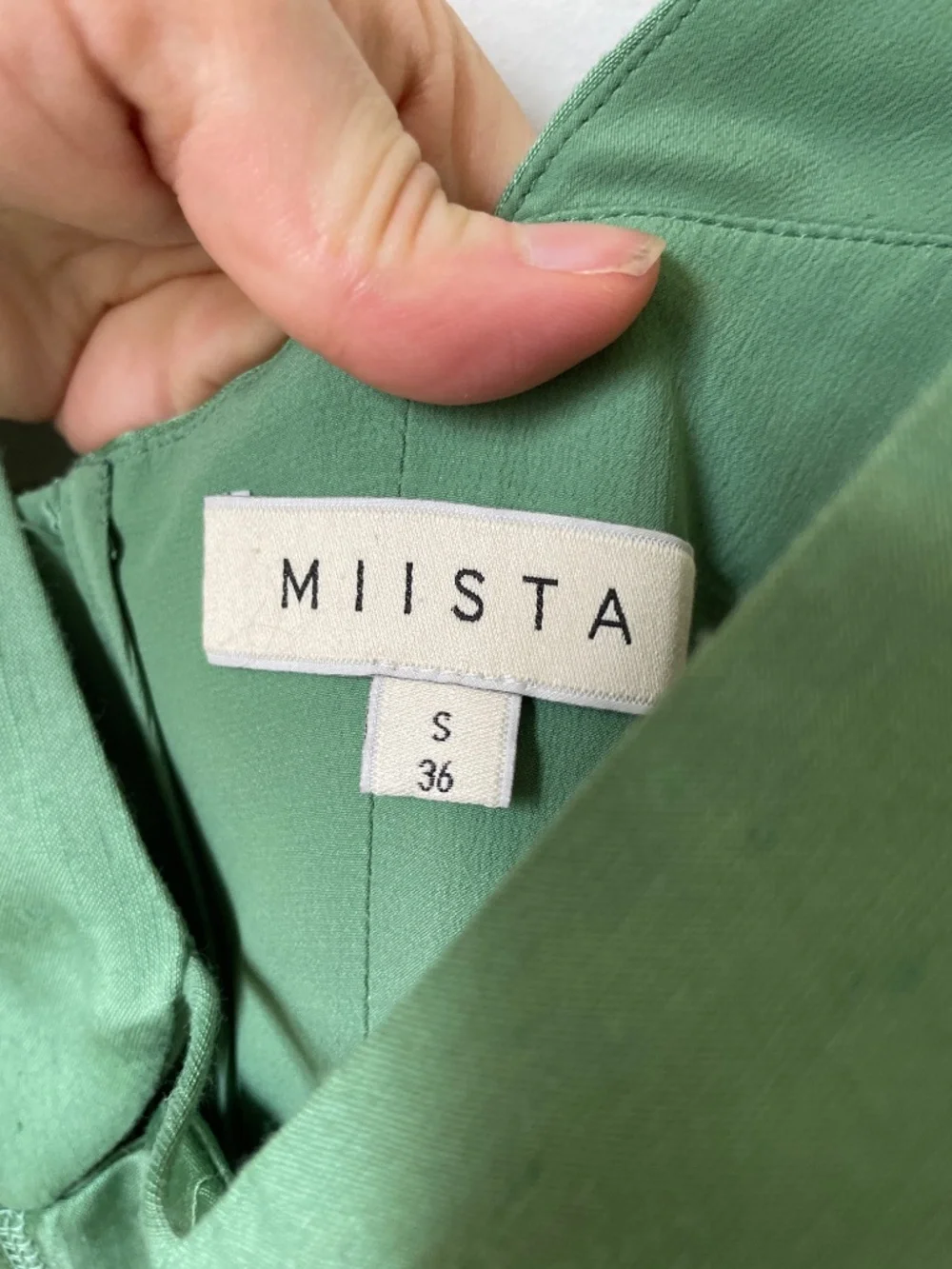 Miista Green Corset Dress - Picture 4 of 5